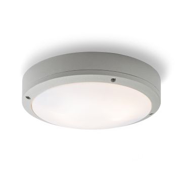 SONNY mennyezeti lámpa ezüstszürke  230V LED E27 2x15W IP54