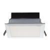 SEEYOU 11 négyszögű süllyesztett fehér  230V/350mA LED 10W  3000K
