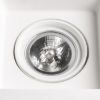 DINO SQ G53 dönthető lámpa  gipsz 230V LED G53 15W
