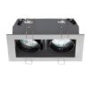 MONE II dönthető ezüstszürke  12V GU5,3 2x50W