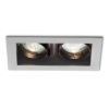 MONE II dönthető ezüstszürke  12V GU5,3 2x50W