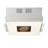 OFFICE TWIN süllyesztett lámpa fehér 230V/12V 2GX13+G53 55+50W