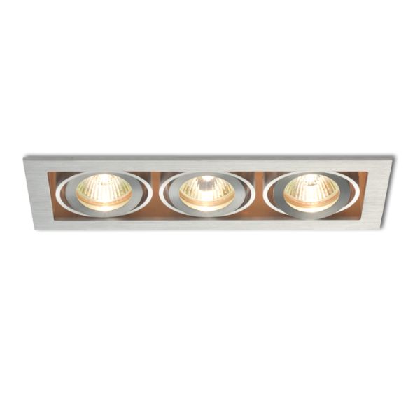FIZZ III dönthető lámpa alumínium 12V GU5,3 3x50W
