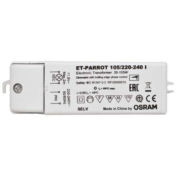 TRAFO 35-105W 12V AC DIMM   12V 105W