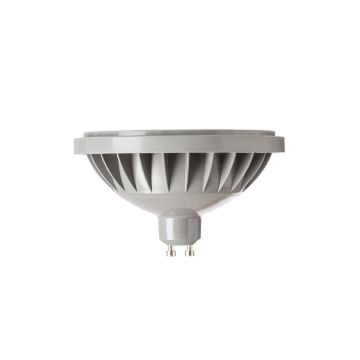 LED ES111  szürke  230V LED GU10 12W 45°  4000K