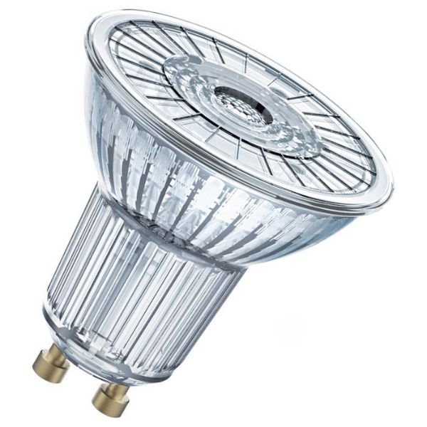 OSRAM PAR16 DIMM GU10 LED fényforrás 3000K meleg fénnyel