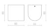 ZACK I antracitszürke 230V LED 3W 58° IP54 3000K