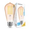 Modee Lighting LED Filament Amber ST58 4W E27 320° 1800K (360 lumen)