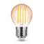 Modee Lighting LED Filament Amber Globe Mini G45 4W E27 320° 1800K (360 lumen)