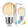 Modee Lighting LED Filament Amber Globe Mini G45 4W E27 320° 1800K (360 lumen)