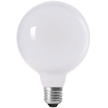LED filament dekor izzó tejüveg - G95 - 10 watt - üveg