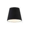 NIZZA 18/15 lámpabúra  Polycotton fekete/fehér PVC  max. 28W