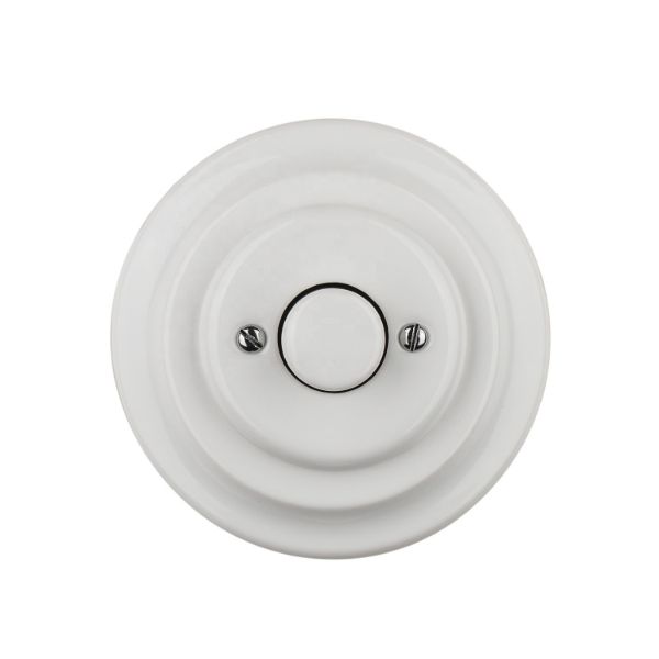 Porcelán dimmer kapcsoló, falba süllyesztett