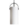 JULIETTA 31 függö lámpa opál üveg/fekete 230V E27 20W