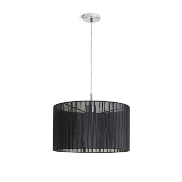GLAMOUR 35/20 függö lámpa fekete 230V E27 28W