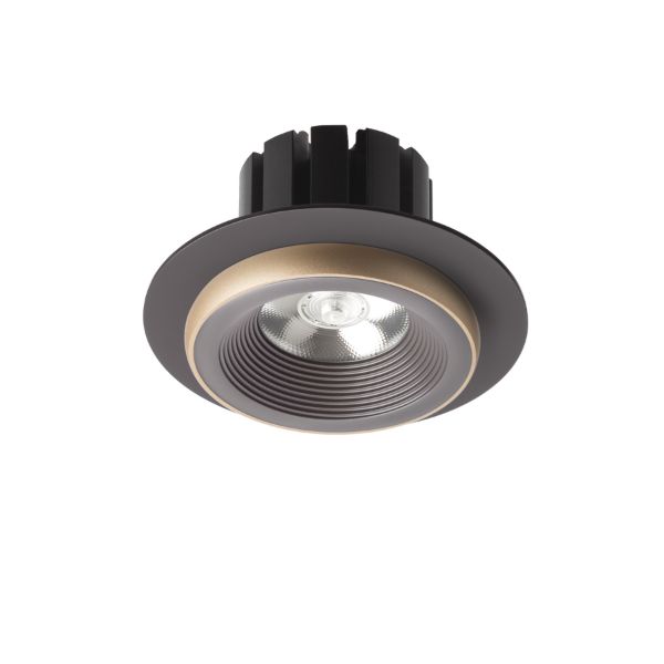 SHARM R I süllyesztett lámpa barna/gyöngyházarany  230V LED 10W 24°  3000K