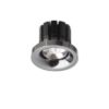 SHARM PLUS süllyesztett lámpa  fekete króm 230V LED 10W 24°  3000K