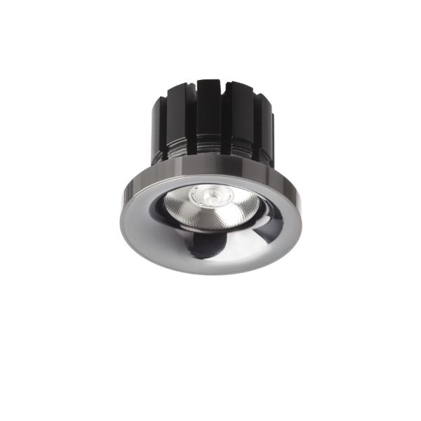 SHARM PLUS süllyesztett lámpa  fekete króm 230V LED 10W 24°  3000K