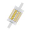 OSRAM LINE 78mm DIMM  világos 230V R7s LED EQ100  2700K