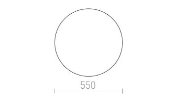 DIFFUSER R 55 PRIZMA  világos 