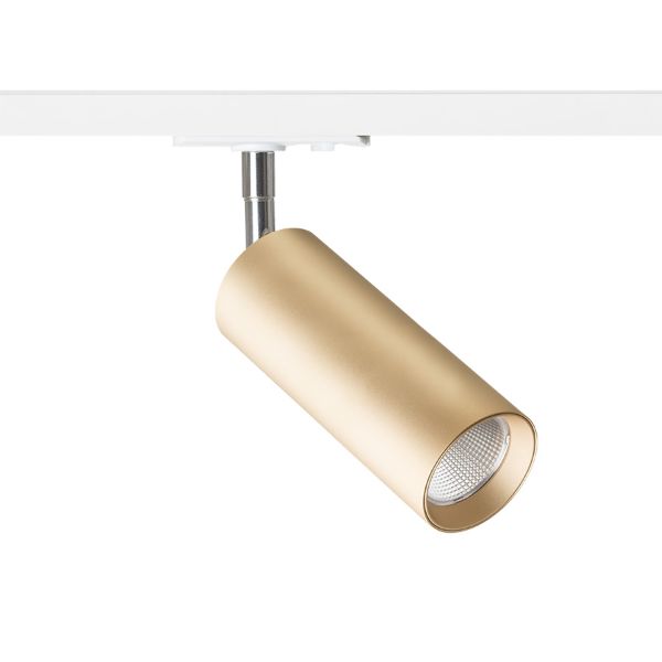MAVRO egy áramkörös sínre aranysárga 230V LED 12W 38° 3000K
