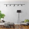 BAHIA három áramkörös sínre fekete  230V LED 28W 38°  3000K