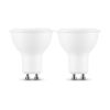 LED Izzó Spot Alu-Plastic 6W GU10 110° 4000K (550 lumen) dimm.