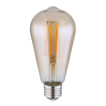 LED Izzó Filament ST64 7W E27 360° 2700K (720 lumen)