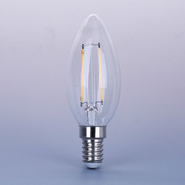 LED filament dekor izzó - C35 - 4 watt