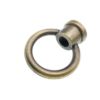 Lámpa tartógyűrű antik bronz - belső menetes 25mm