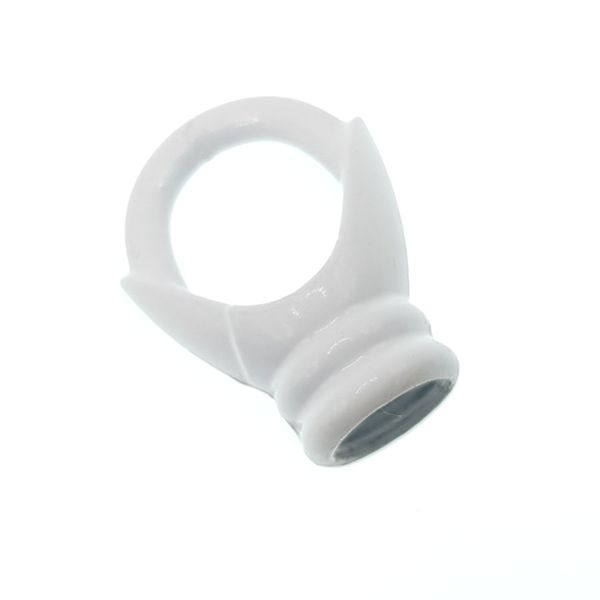 Lámpa tartógyűrű fehér - belső menetes 12mm