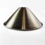Fém Lámpabúra 220mm x 80mm antik bronz
