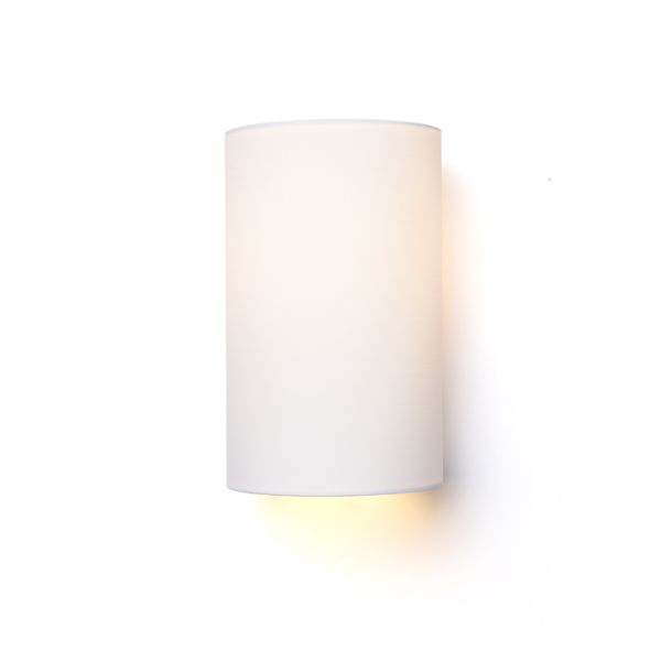RON W 15/25 fali lámpa Polycotton fekete/fehér PVC 230V LED E27 15W