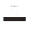 LOPE 120/22 lámpabúra Polycotton fekete/fehér PVC max. 23W