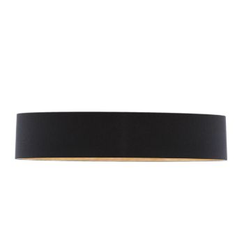 CASUAL 120/25 lámpabúra  Polycotton fekete/fehér PVC  max. 23W