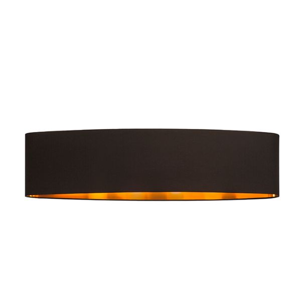 CASUAL 90/22 lámpabúra  Polycotton fekete/fehér PVC  max. 23W