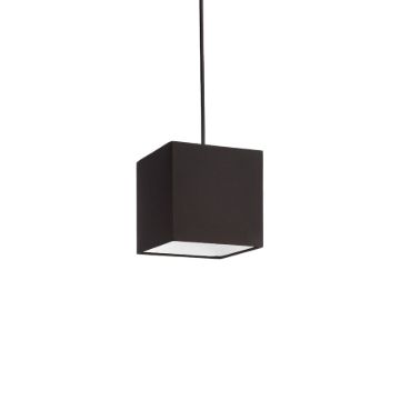 TEMPO 15/15 lámpabúra Polycotton fekete/fehér PVC max. 28W