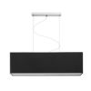 LOPE 80/23 lámpabúra  Polycotton fekete/fehér PVC  max. 23W