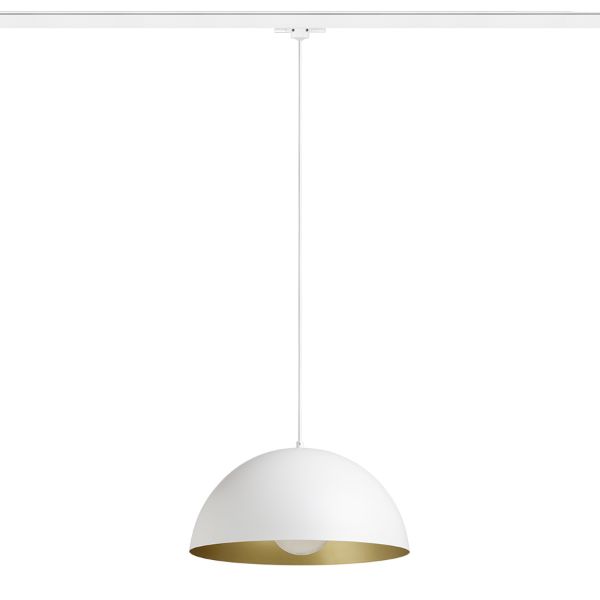 GLADYS 40 három áramkörös sínre fehér/fehér 230V LED E27 15W