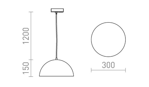 GLADYS 30 egy áramkörös sínre fekete/aranysárga 230V LED E27 15W