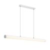 RIVIER LED I függő lámpa króm/tej akril 230V LED 24W 3000K