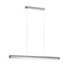 RIVIER LED I függő lámpa króm/tiszta akril 230V LED 24W 3000K