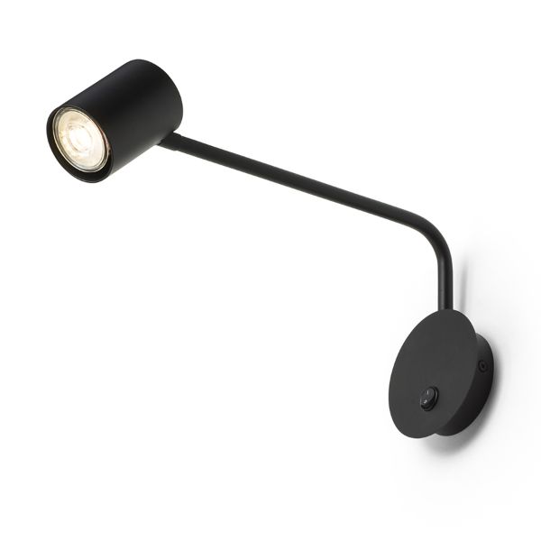 FILIP karos fekete  230V LED GU10 5W