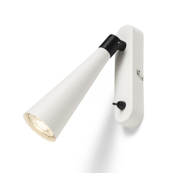 ALEXIS fali lámpa fehér/fekete  230V LED GU10 5W