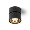ALBANO felületre szerelhető fekete/aranysárga  230V LED 5W  3000K