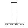 ARETHA IV függőlámpa fekete  230V LED 4x12W  3000K