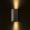 CAPRI R fali lámpa  csiszolt bronz 230V LED GU10 2x9W