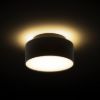 MARLENE 14 felületre szerelhető fekete 230V LED 18+6W 3000K