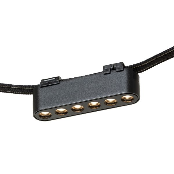 OXANA 11 a WEGA/WAWE rendszerekhez fekete  24= LED 6W 24°  3000K 4000K 6500K