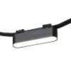 OXONIA 11 a WEGA/WAWE rendszerekhez fekete  24= LED 6W 110°  3000K 4000K 6500K